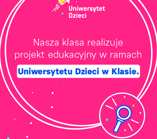 logo programu Uniwersytet Dzieci w Klasie