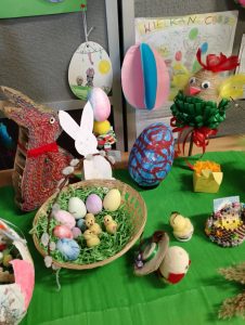 Szkolna wystawa prac konkursowych