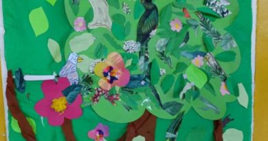 ozdobione drzwi do klasy